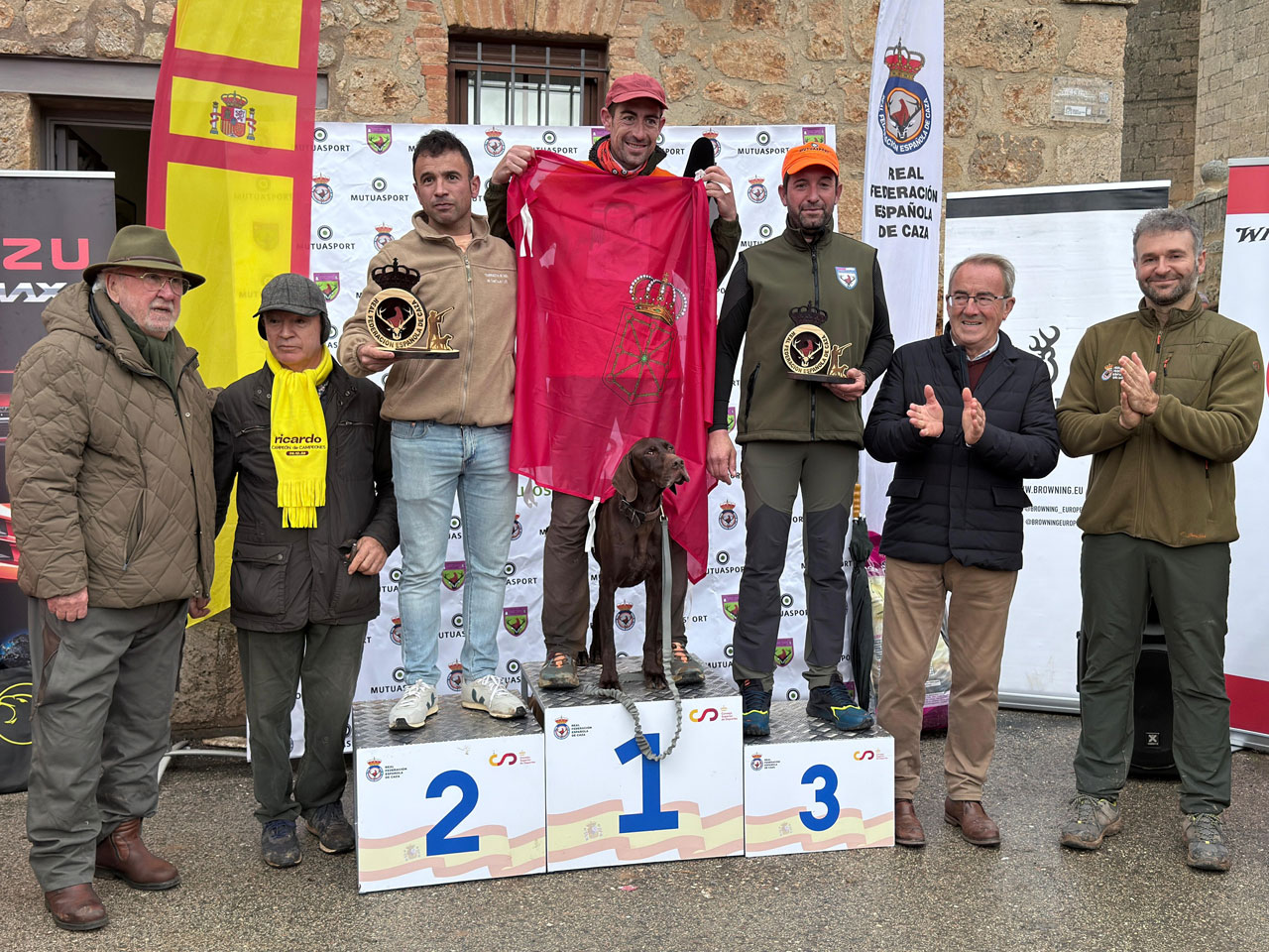 César Bayo conquista el LVI Campeonato de España de Caza Menor con Perro