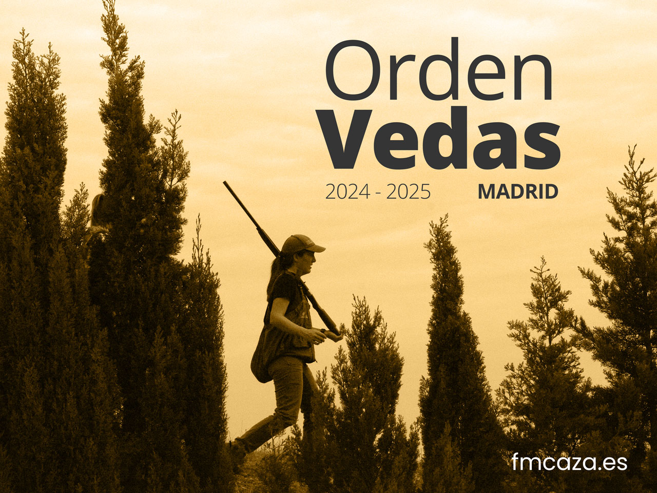 Publicada la Orden de vedas 2024-2025 de Madrid
