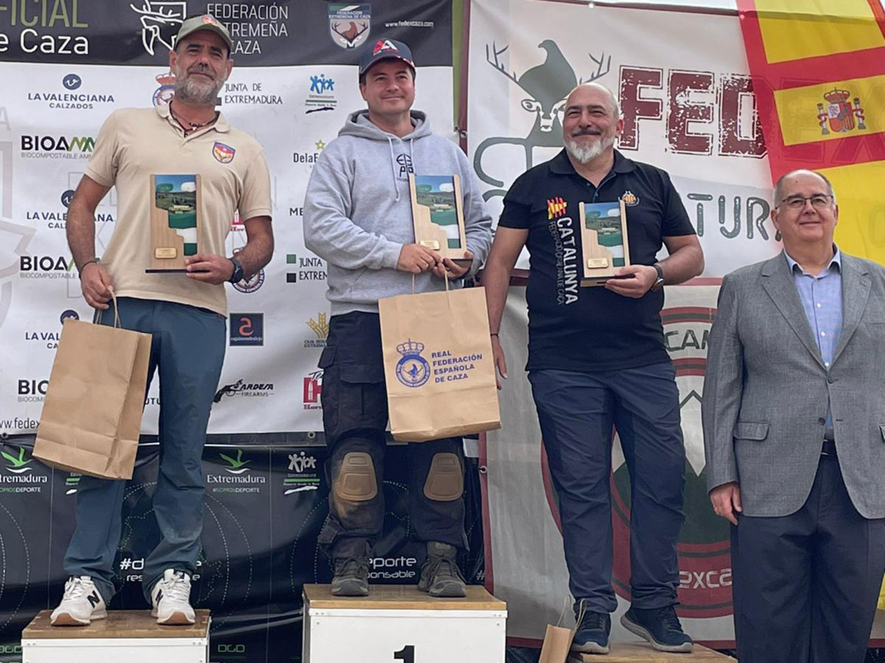 Nuestro representante madrileño Emilio Palomares Campeón y Subcampeón de España de Field Target 2024 en la categoría Pistón