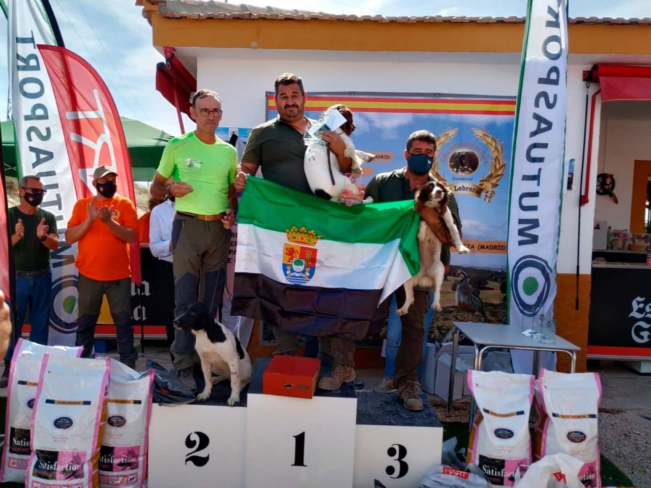 Neus Jaume, Francisco Trejo y Juan Antonio Bernal ganan el XXXIX Campeonato de España de Caza San Huberto
