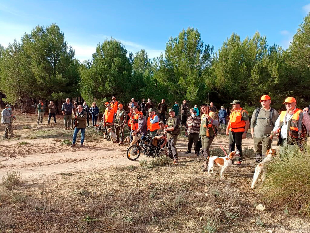 David Larrondo gana el II Campeonato de España de Caza Menor con perro para cazadores adaptados
